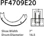 BrakeBest HD Riveted Brake Shoes