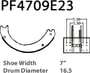 BrakeBest HD Riveted Brake Shoes