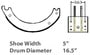 BrakeBest HD Riveted Brake Shoes