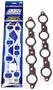 BBK Performance Round Port Graphite, Steel Exhaust Header Gasket Set