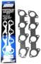 BBK Performance Round Port Graphite, Steel Exhaust Header Gasket Set