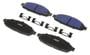 BrakeBest Select Pro Front Semi-Metallic Brake Pads
