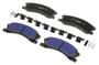 BrakeBest Select Pro Front Semi-Metallic Brake Pads