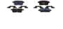 BrakeBest Select Pro Rear Ceramic Brake Pads