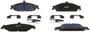 BrakeBest Select Pro Front Ceramic Brake Pads