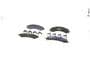 BrakeBest Select Pro Rear Semi-Metallic Brake Pads