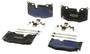 BrakeBest Select Pro Rear Semi-Metallic Brake Pads