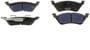 BrakeBest Select Pro Rear Semi-Metallic Brake Pads