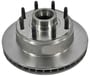 BrakeBest Select Front Brake Rotor And Hub Assembly