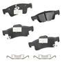 BrakeBest Fleet and Severe Duty Rear Semi-Metallic Brake Pads