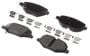 BrakeBest Fleet and Severe Duty Rear Semi-Metallic Brake Pads