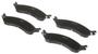BrakeBest Fleet and Severe Duty Rear Semi-Metallic Brake Pads