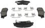 BrakeBest Fleet and Severe Duty Rear Semi-Metallic Brake Pads