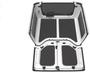 BedRug Charcoal Headliner Kit