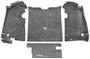 BedRug Charcoal Polypropylene Floor Mat
