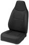Bestop TrailMax II Black Denim Bucket, High Back Seat