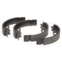 BrakeBest Select Brake Shoes 6.700 Inch Bonded Brake Shoes