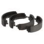 BrakeBest Select Brake Shoes 8.860 Inch Bonded Brake Shoes