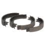BrakeBest Select Brake Shoes 7.090 Inch Bonded Brake Shoes