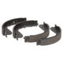 BrakeBest Select Brake Shoes 7.100 Inch Bonded Brake Shoes