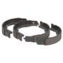 BrakeBest Select Brake Shoes 6.650 Inch Bonded Brake Shoes
