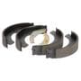 BrakeBest Select Brake Shoes 9 Inch Bonded Brake Shoes
