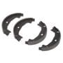 BrakeBest Select Brake Shoes 6.300 Inch Bonded Brake Shoes