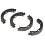 BrakeBest Select Brake Shoes 6.610 Inch Bonded Brake Shoes