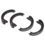 BrakeBest Select Brake Shoes 8.990 Inch Bonded Brake Shoes