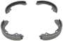 BrakeBest Select Brake Shoes 7.880 Inch Bonded Brake Shoes