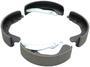 BrakeBest Select Brake Shoes 7.880 Inch Bonded Brake Shoes