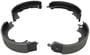 BrakeBest Select Brake Shoes 10 Inch Bonded Brake Shoes
