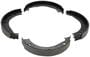 BrakeBest Select Brake Shoes 7.090 Inch Bonded Brake Shoes