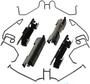 BrakeBest Brake Hardware Kit