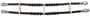 BrakeBest 17-9/16 Inch Brake Hose