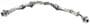 BrakeBest 13-7/16 Inch Clutch Hose