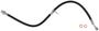 BrakeBest 23-13/16 Inch Brake Hose