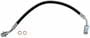 BrakeBest 17-13/16 Inch Brake Hose
