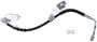 BrakeBest 21-1/4 Inch Brake Hose