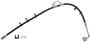 BrakeBest 33 Inch Brake Hose