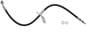 BrakeBest 24-11/16 Inch Brake Hose