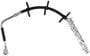 BrakeBest 18-1/2 Inch Brake Hose