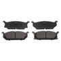 BrakeBest Front Semi-Metallic Brake Pads