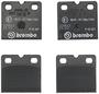 Brembo Prime Line Rear Low-Metallic Brake Pads