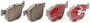 Brembo Front Ceramic Brake Pads