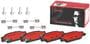 Brembo Rear Ceramic Brake Pads