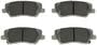 Brembo Rear Ceramic Brake Pads