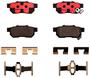 Brembo Rear Ceramic Brake Pads