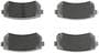 Brembo Rear Ceramic Brake Pads