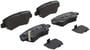 Brembo Rear Low-Metallic Brake Pads